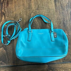 Coach Teal Purse